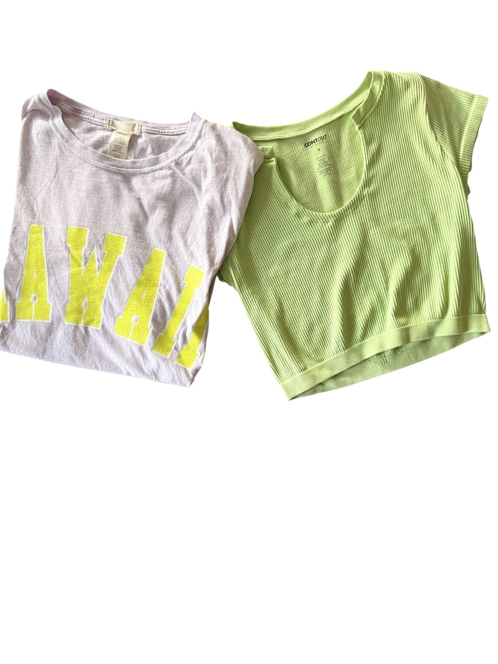 PacSun ALTER’D STATE Set of 2 tops Bundle Hawaii Crop Size S
